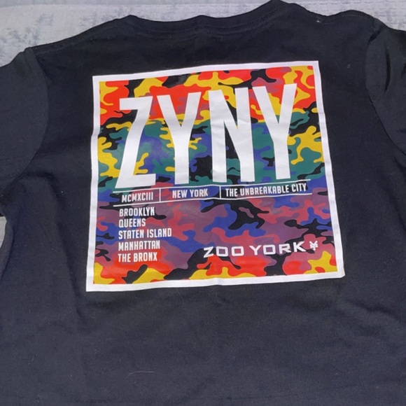 Black large zoo York t-shirt - Picture 4 of 4